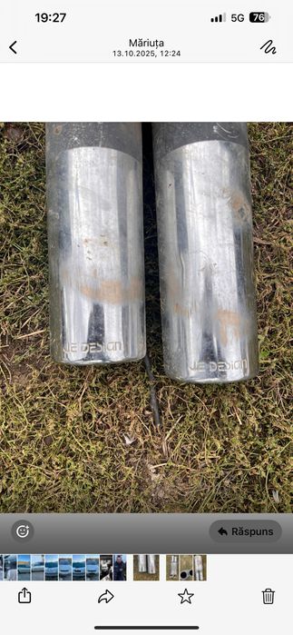 Toba sport inox iesire dubla