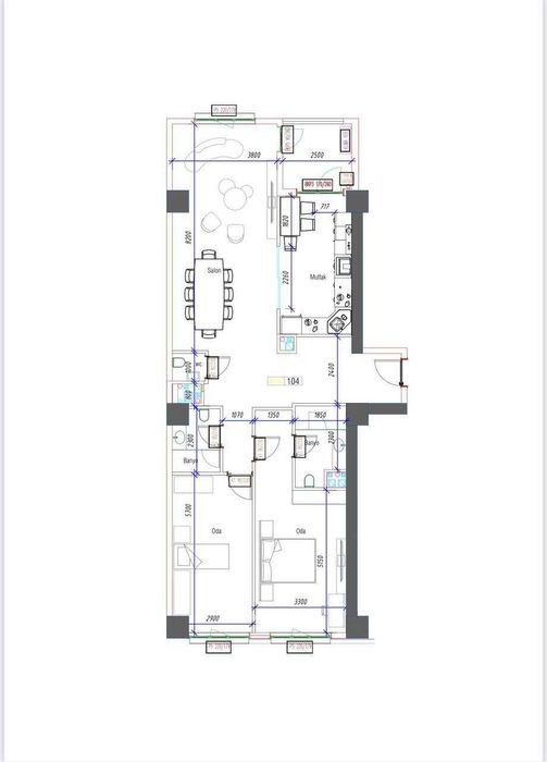 V2331 ПРОДАЕТСЯ 3-4/20/25 НОВОСТРОЙКА ЖК Akay City 120м2