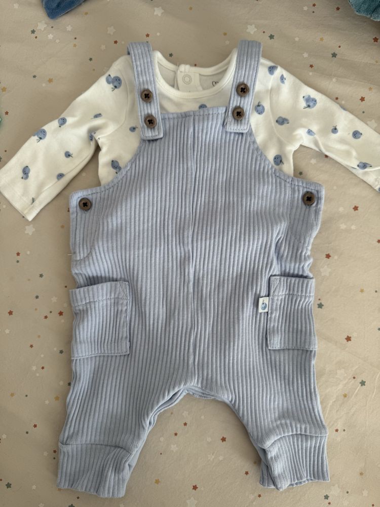 Salopeta bleu - marimea 62 - marca Primark