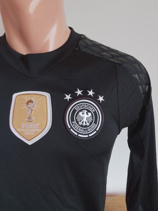 Tricou fotbal de portari copii Germania marime 152 cm