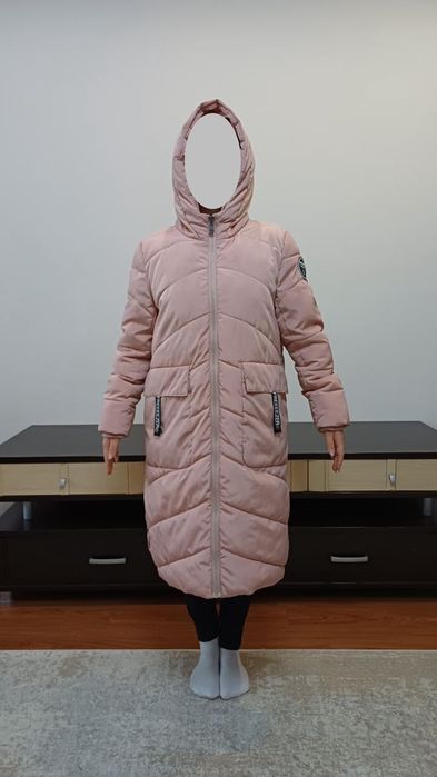 Пуховик зимний с капюшоном