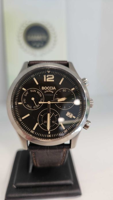 Ceas Quartz Boccia 3757-01 (Ag8 Tudor1/B73398) – Garantie 2 Ani!