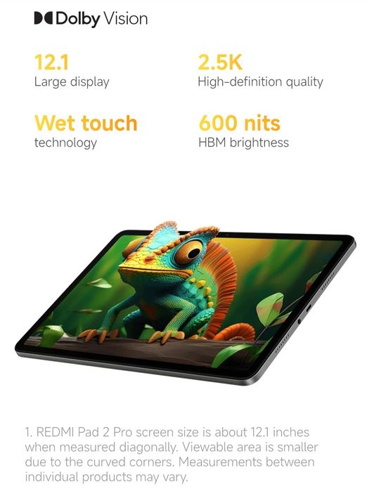 Redmi Pad 2 Pro Graphite Gray

6GB RAM 128GB ROM