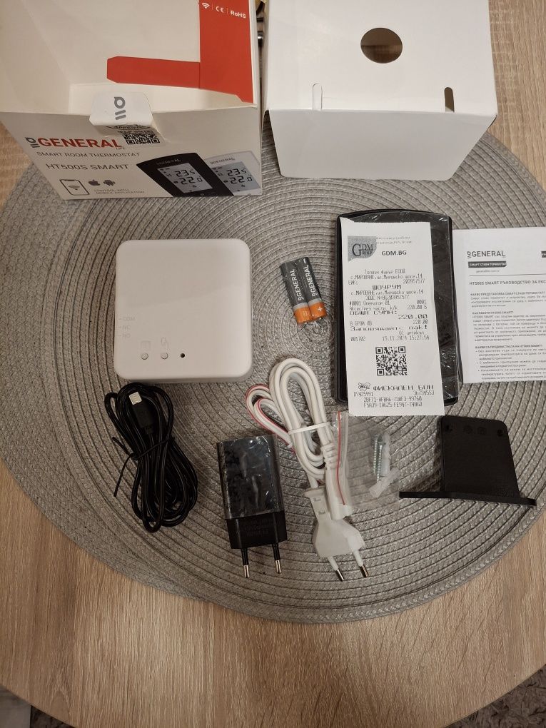 WIFI стаен термостат