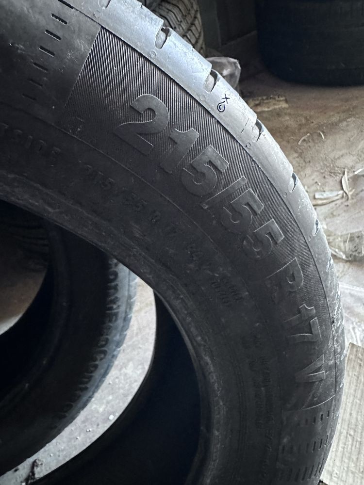 215/55R17 (4шт) Continental