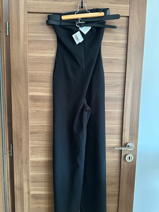 Дълъг черен гащеризон Zara