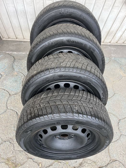 Jante otel 5x112mm, anvelope iarna 215/55 R16, VW, Audi, Seat, Skoda