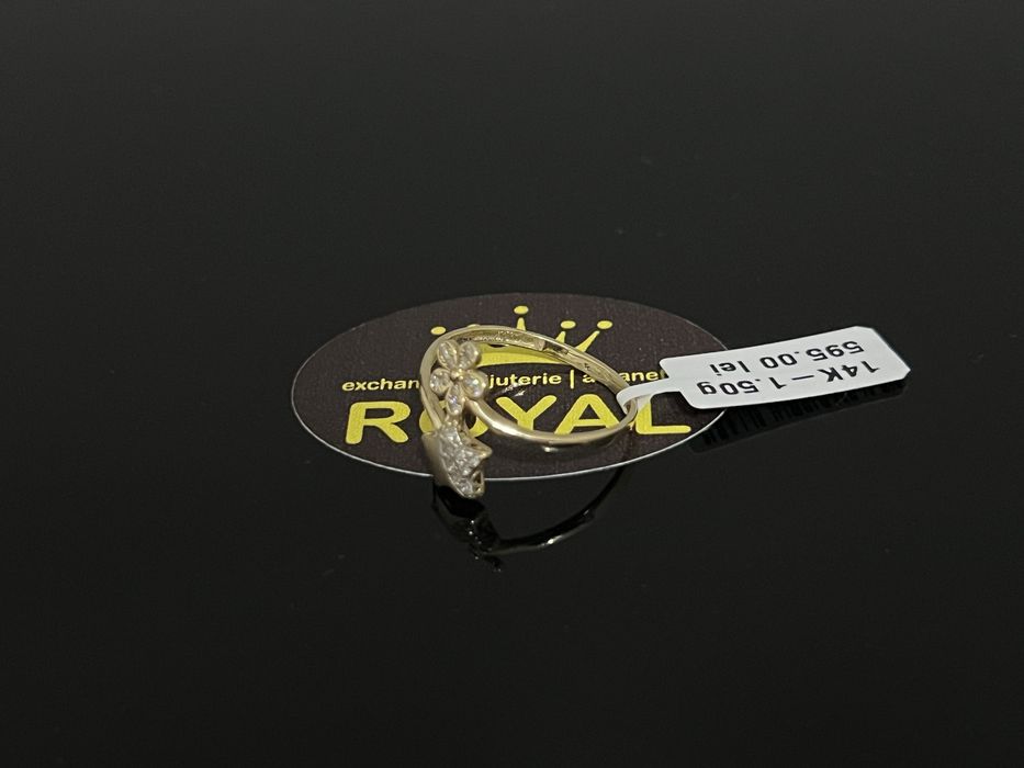 Bijuteria Royal CB : Inel dama aur 14k 1,50gr