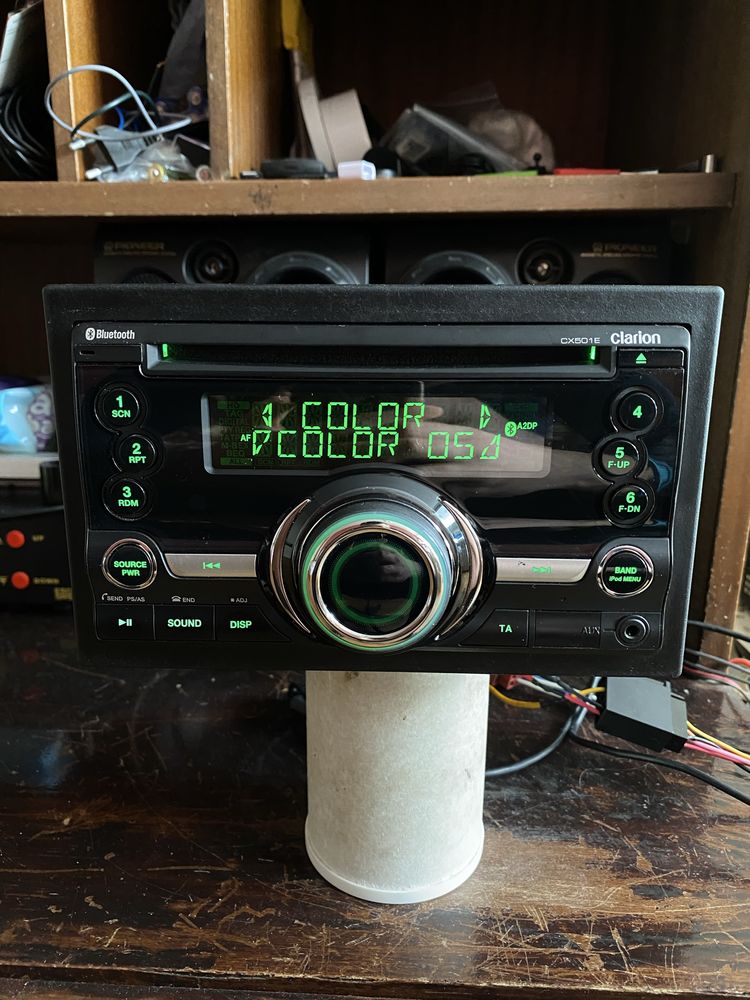 CLARION CX501E - УНИКАТ! - BLUETOOTH, USB, Радио плеър за кола сд cd
