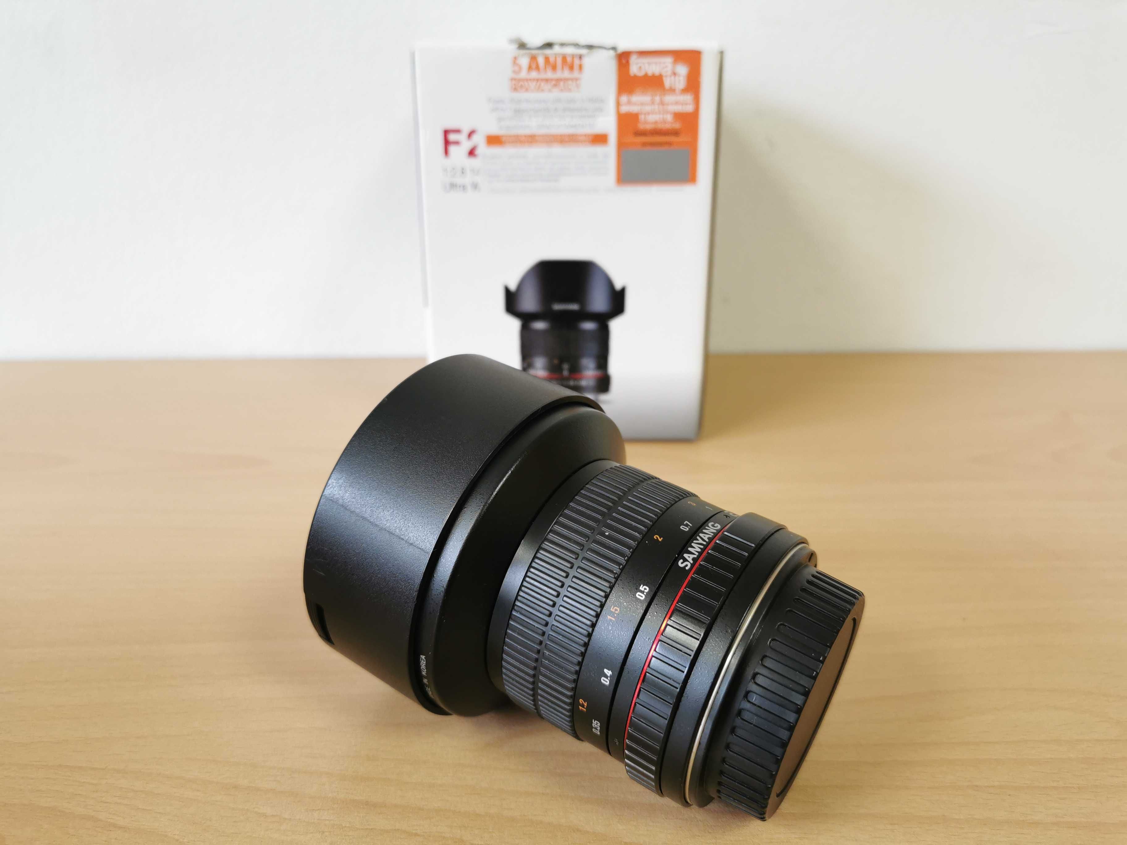 Samyang 14mm f/2.8 за DSLR фотоапарати Canon с EF байонет