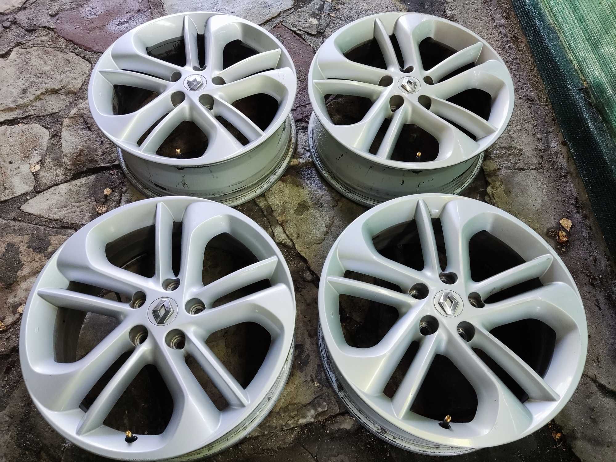 18 цола Рено 5x114,3 оригинални лети джанти за Renault Nissan 5x114,3