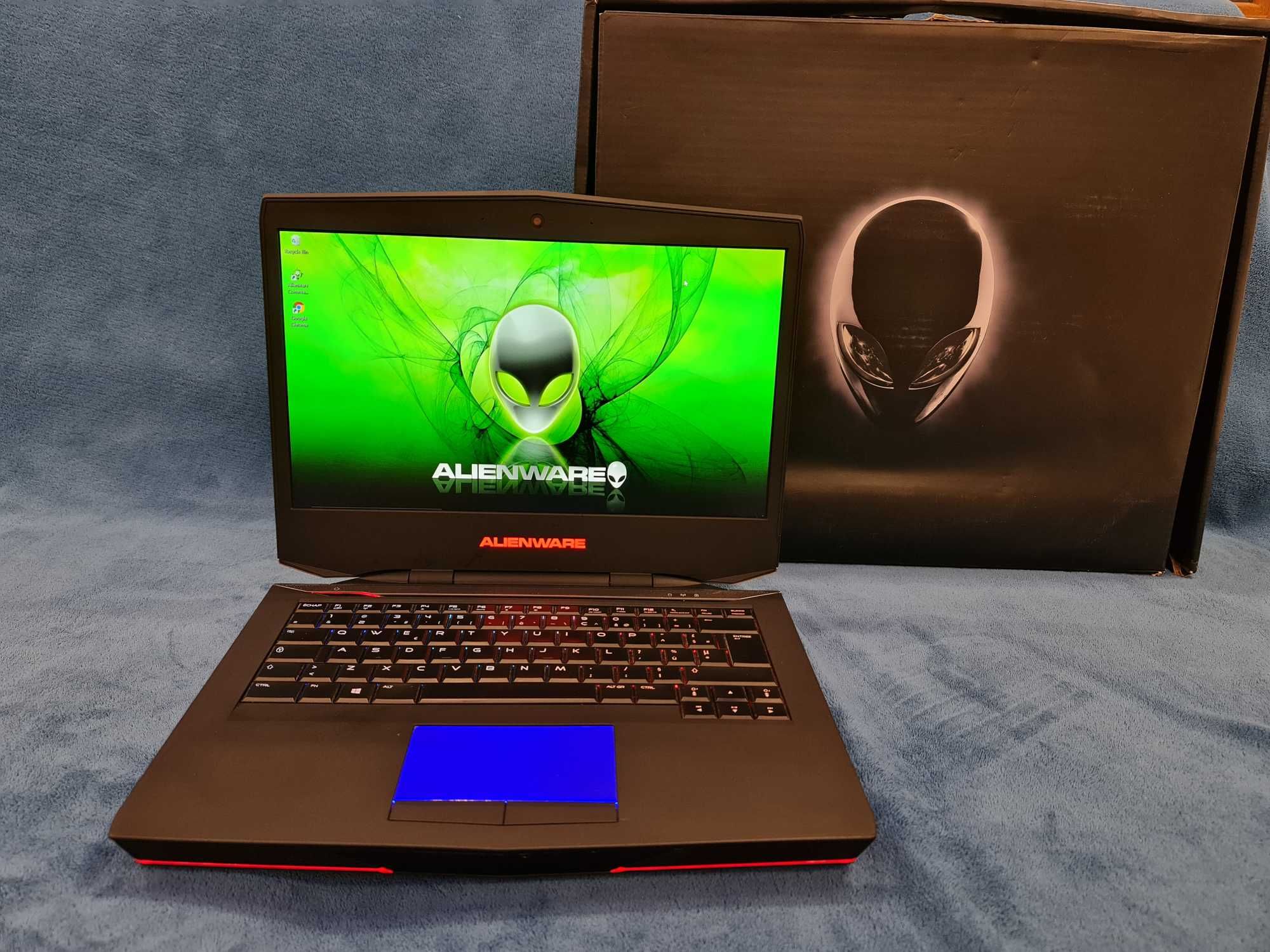 Laptop gaming ALIENWARE 14 ,intel core i7-quad core ,video 4 GB nvidia