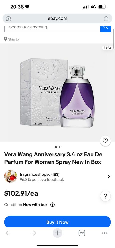 Парфюм Vera Wang Anniversary
