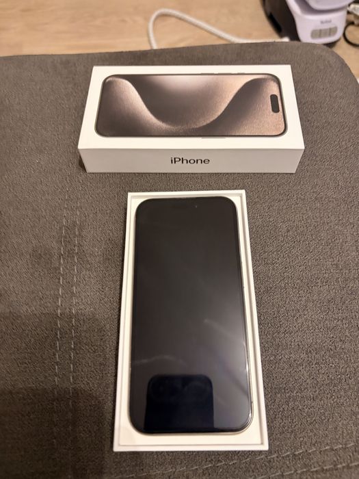 Vand Iphone 15 Pro Natural Titanium