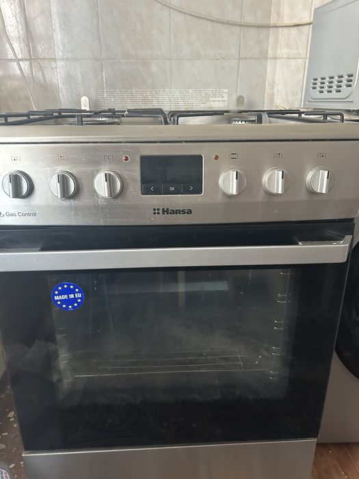 Газ Hansa. Духовка жаңа қолданылмаған