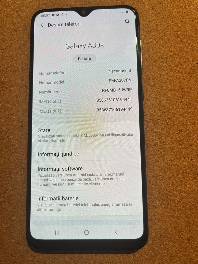 Samsung A30S 64 Gb ID-rdf051