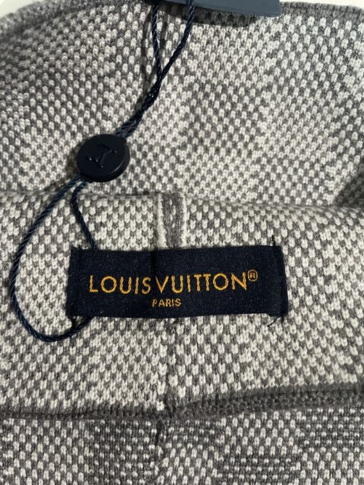 Căciulă Louis Vuitton Damier Grey, nouă cu etichetă