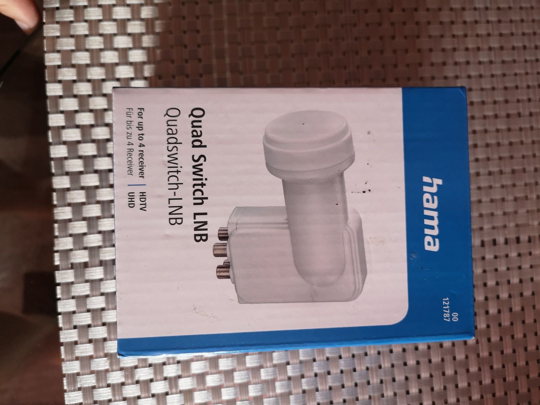 Receptor semnal TV saletit 4 ieșiri, hama