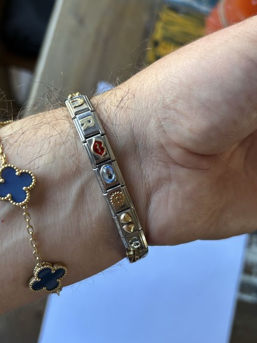 Nomination,Giorgio Poletto,Message Carisma-гривна с 19 елемента злато