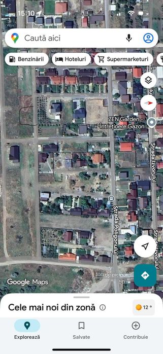 Vând teren intravilan de 435 mp în satul Costi, județul Galați