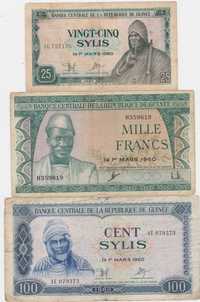 Lot 3 bancnote GUINEEA GUINEA