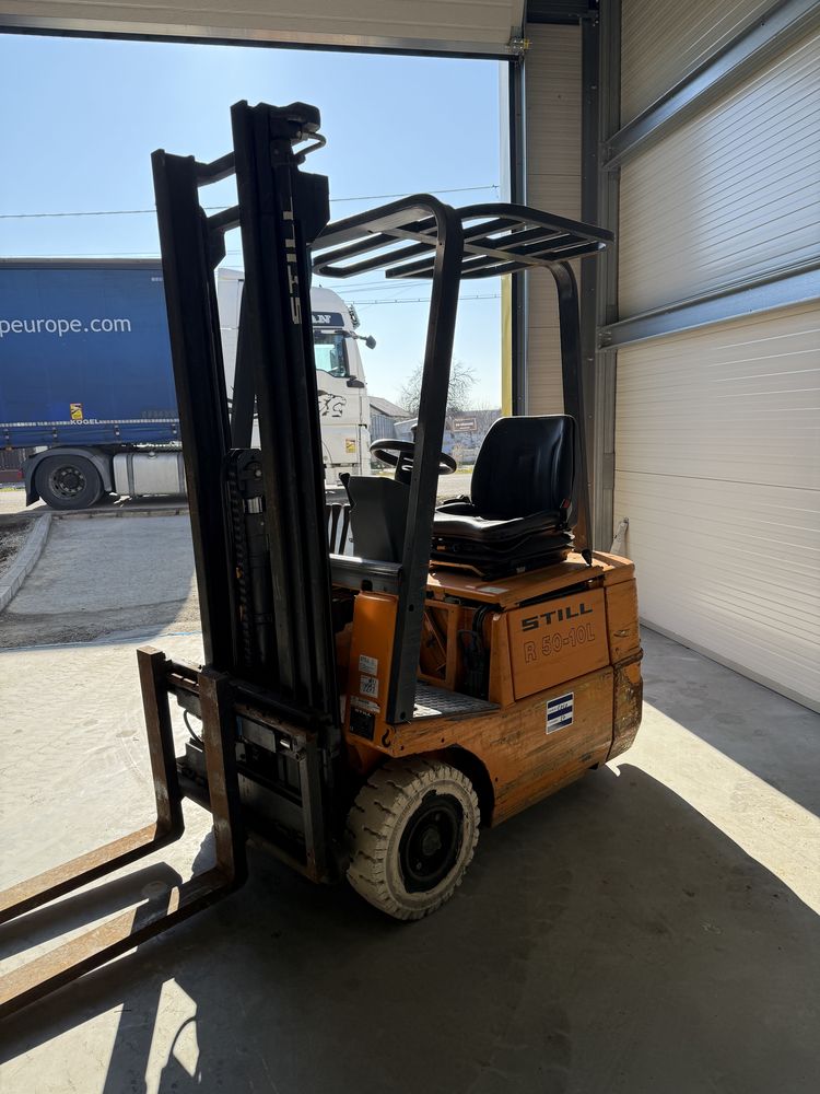 Stivuitor electric 1250 kg electrostivuitor 1,25 t