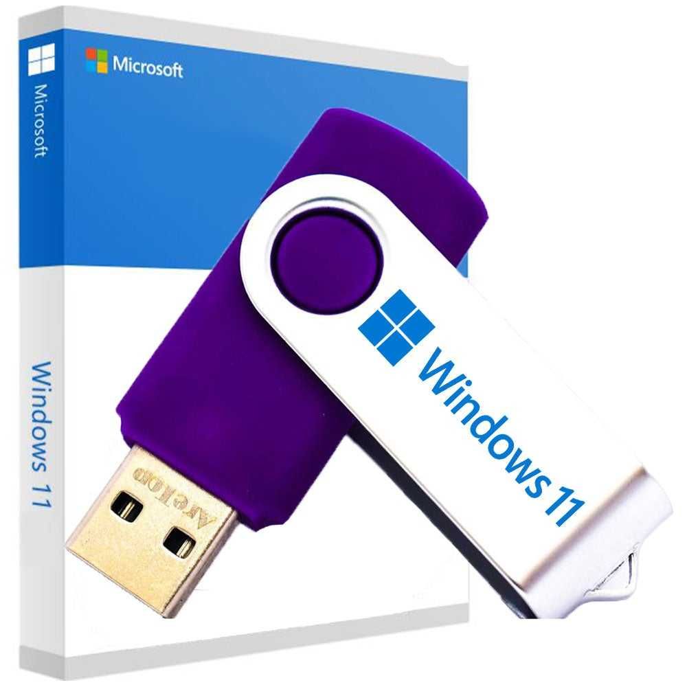 Stick USB bootabil cu Windows 11 Home + antivirus cu licenta inclusa