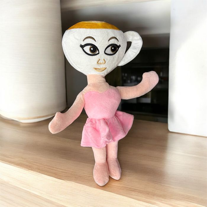 Плюшена играчка Tralalero Tralala,Brainrot Animals,балерина Cappuccina