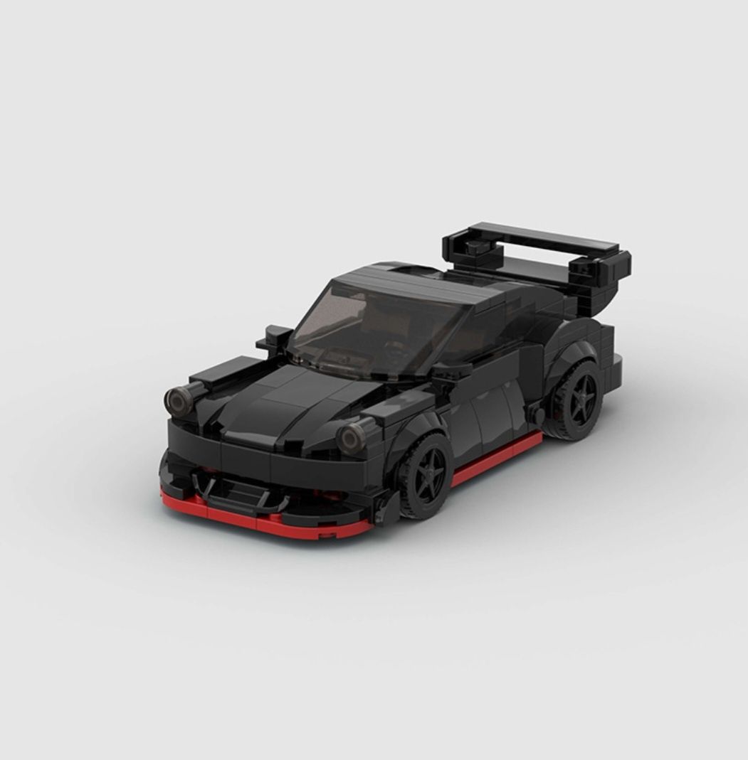 Lego MOC Technic Porsche 911 RWB  321 buc + Multe Stkere