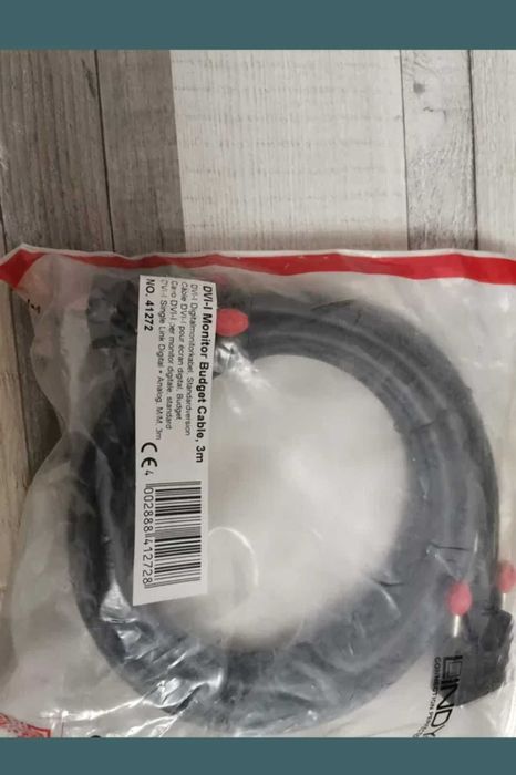 Cablu monitor DVI-I 3m NOU, transport GRATUIT