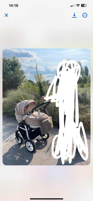 Лорели- бебешка количка 3 в 1