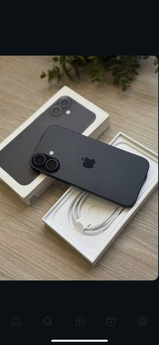 Iphone 16 емкость 95% память 126Гб