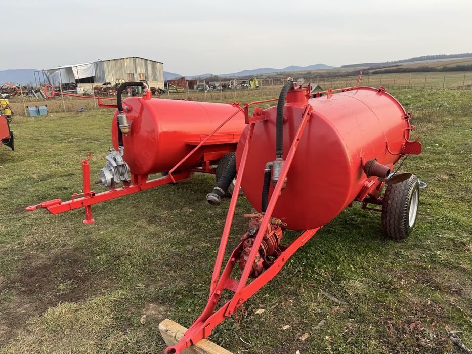 Vitanja cisterna vidanja 2200l remorca gunoi