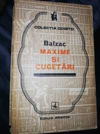 Carte Maxime și cugetări Balzac