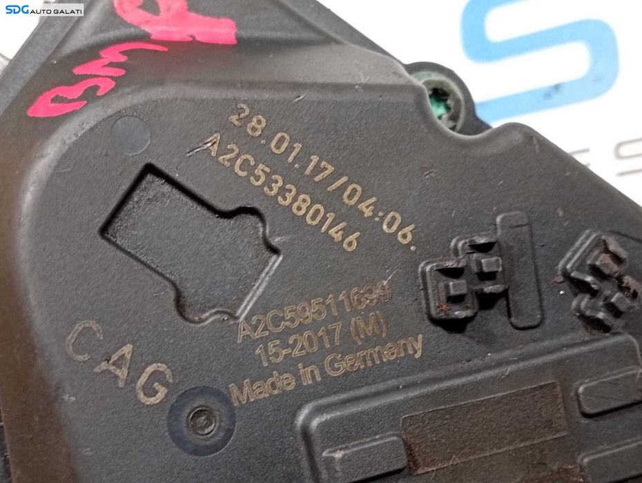 Clapeta Acceleratie Volkswagen Golf 5 1.9 TDI 2004 - 2008 Cod A2C59511699 A2C53380146 [M7740]