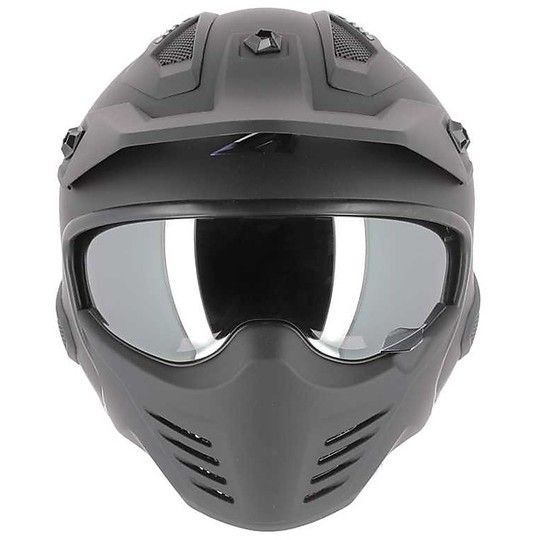 Astone Helmets Elektron 4 in 1 Casca Moto Neagra Marime M 57-58 cm