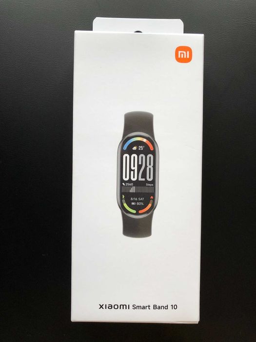 Xiaomi Smart Band 10, Midnight Black, Nou Sigilat