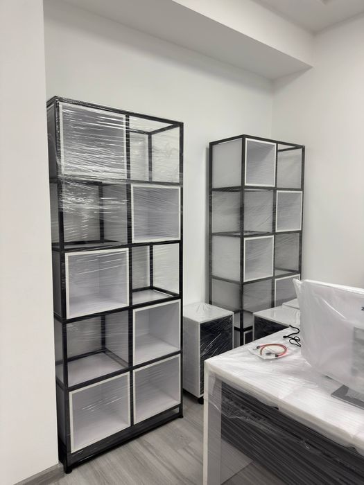 Loft stelaj — metall + yog‘och, mustahkam va zamonaviy dizayn!