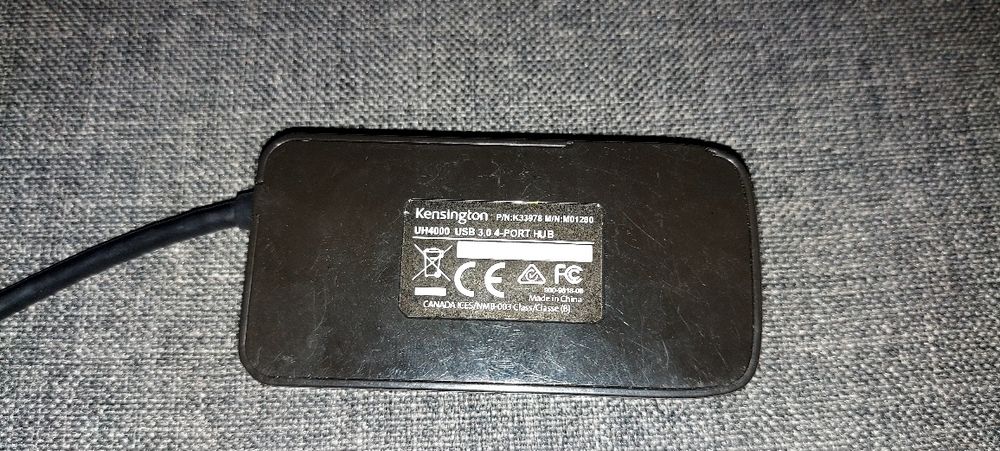 Hub adaptor Kensington 4 porturi usb 3.0
