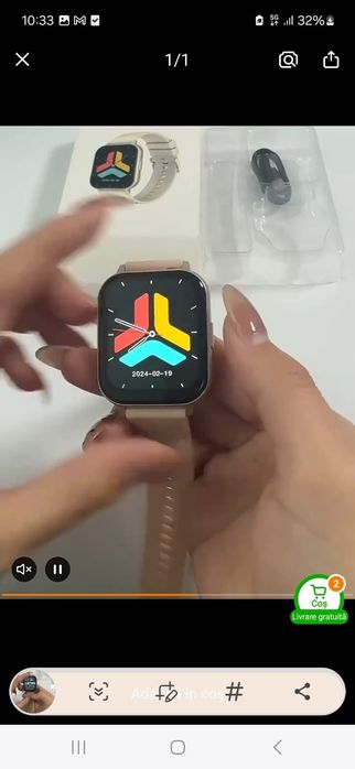 Smartwatch ' -Ceas deștept Are multe functii