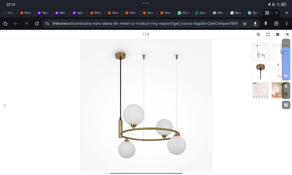 Vanda lustra MAYTONI