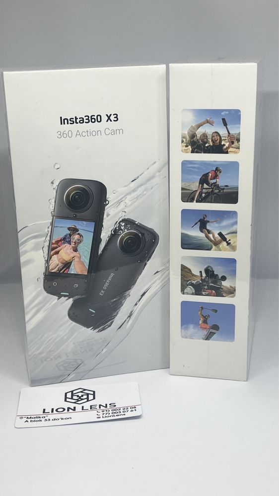 Insta360 X3 есть в наличии