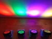 Orga de lumini petrecere 36 de leduri RGB * Jocuri de culori pe muzica