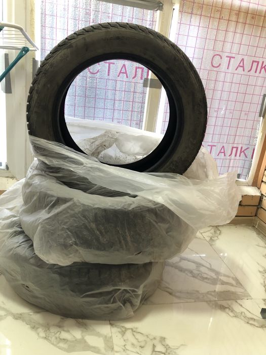 Резина зимняя шипованная