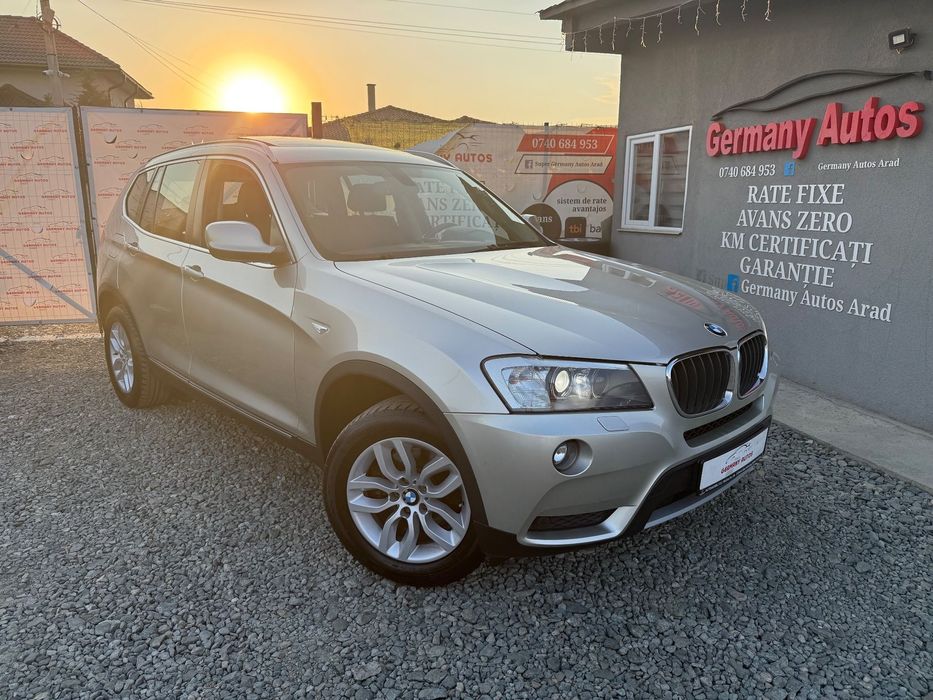 BMW X3 RATE/GARANTIE2.0diesel 2015 panoramic xenon navi panoramic inc scaune