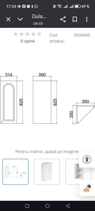 Dulapuri baie utilizate