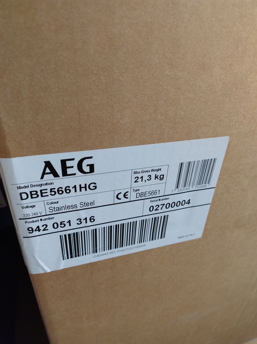 Обшивка / кожух AEG DBE5661HG - неръждаема стомана