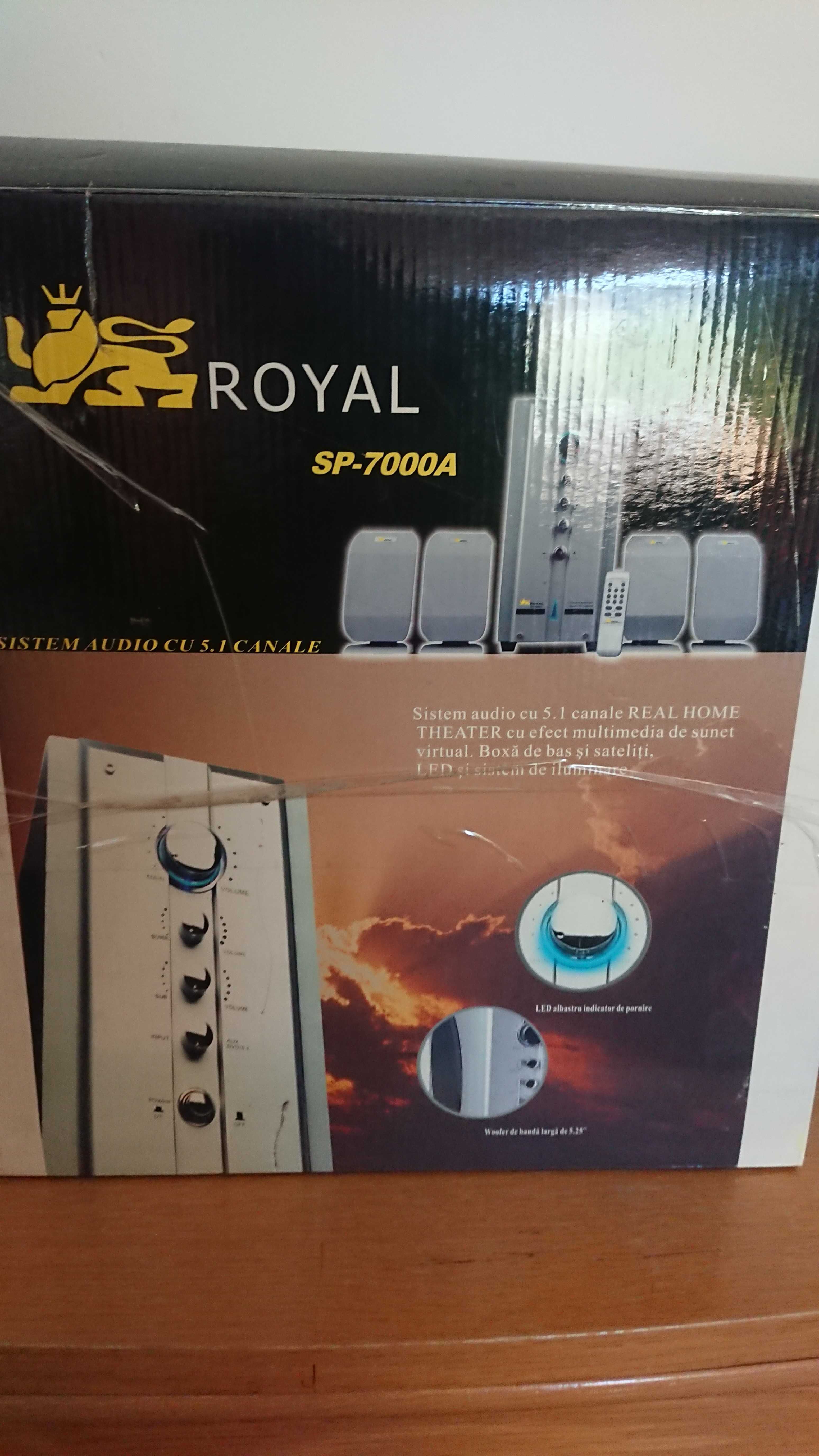 Sistem Audio Royal cu boxe