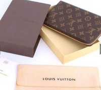 Portofel Louis Vuitton piele naturala 100%,,cutie,card,saculet, etiche