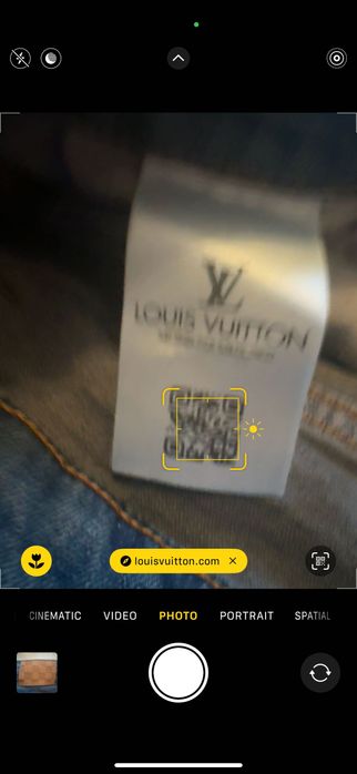 Louis Vuitton-Оригинални чисто нови мъжки дънки Л/52 номер